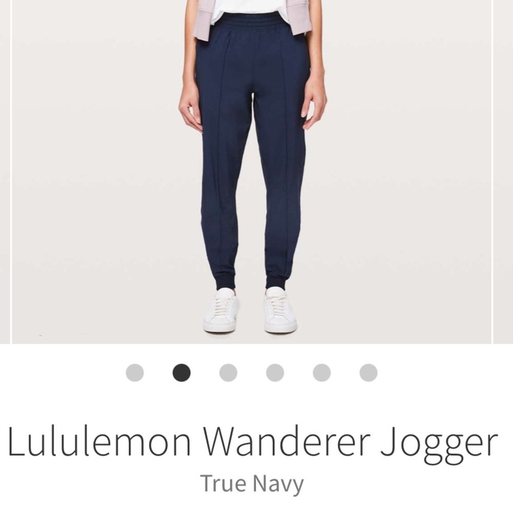 lululemon athletica Navy Track Pants - Picture 2 of 6